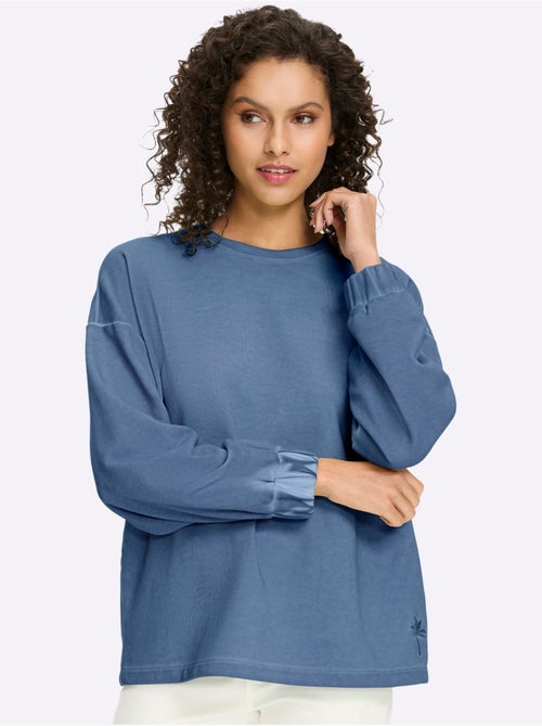 Sweatshirt Délavage > Tendance - Taille Standard - Helline - Kiabi Sweatshirt Délavage > Tendance - Taille Standard - Helline - Kiabi