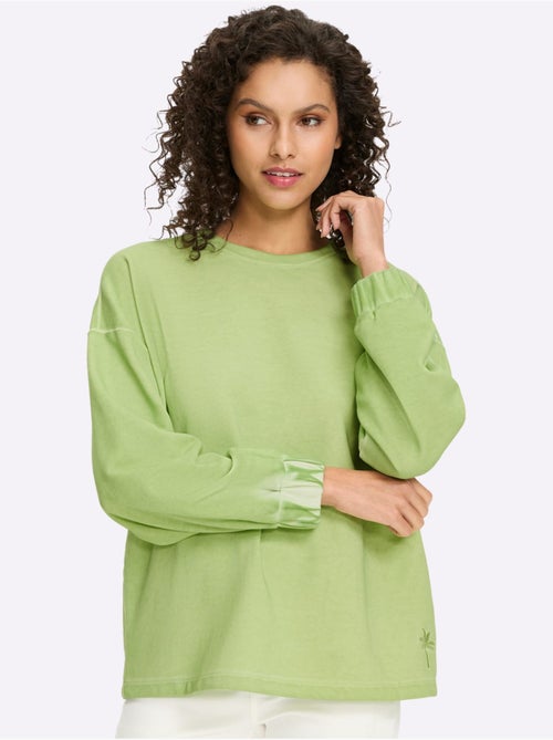 Sweatshirt Délavage > Tendance - Taille Standard - Helline - Kiabi Sweatshirt Délavage > Tendance - Taille Standard - Helline - Kiabi