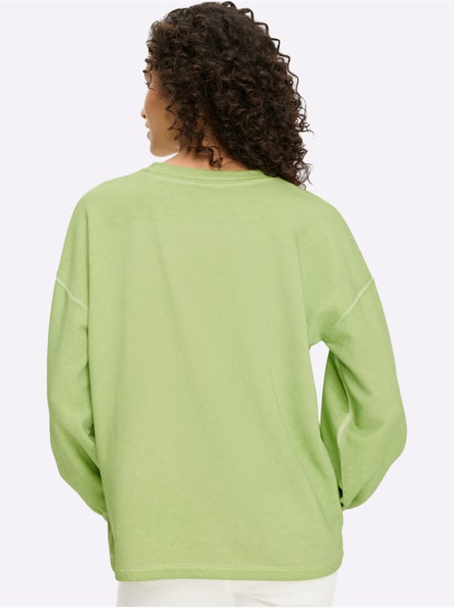 Sweatshirt Délavage > Tendance - Taille Standard - Helline - Kiabi Sweatshirt Délavage > Tendance - Taille Standard - Helline - Kiabi