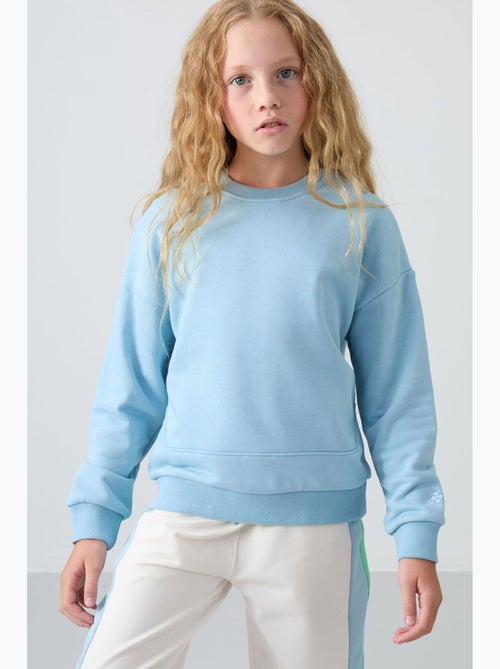 Sweatshirt en coton mélangé tommy - Kiabi Sweatshirt en coton mélangé tommy - Kiabi