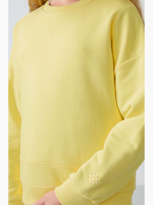 Sweatshirt en coton mélangé tommy - Kiabi Sweatshirt en coton mélangé tommy - Kiabi