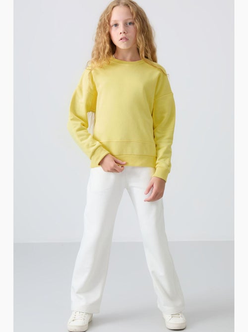 Sweatshirt en coton mélangé tommy - Kiabi Sweatshirt en coton mélangé tommy - Kiabi