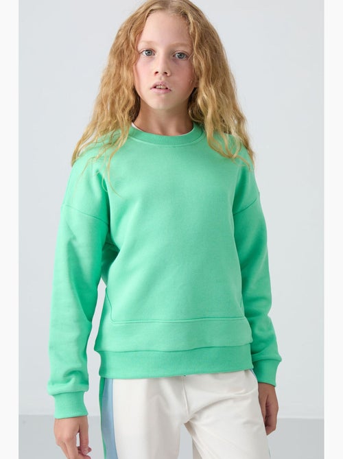 Sweatshirt en coton mélangé tommy - Kiabi Sweatshirt en coton mélangé tommy - Kiabi