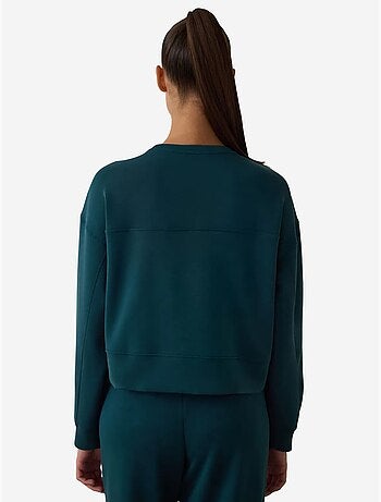 Sweatshirt en modal gratté penti
