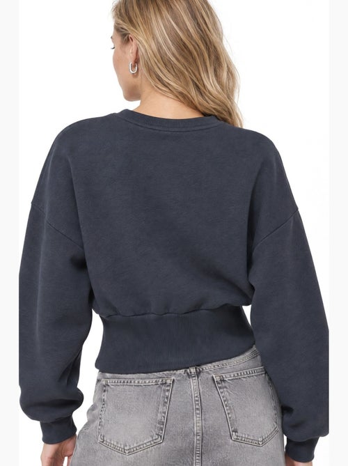 Sweatshirt femme en mélange coton busem - Kiabi Sweatshirt femme en mélange coton busem - Kiabi