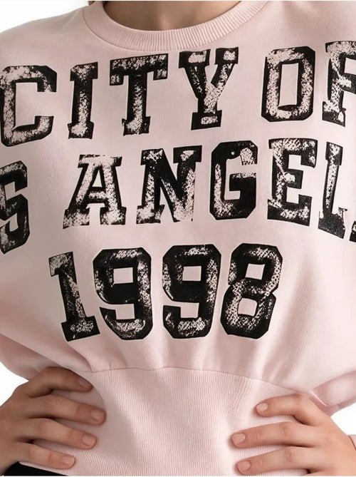 Sweatshirt femme en mélange coton busem - Kiabi Sweatshirt femme en mélange coton busem - Kiabi