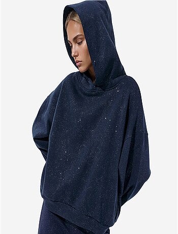 Sweatshirt femme en mélange de coton busem