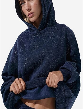 Sweatshirt femme en mélange de coton busem