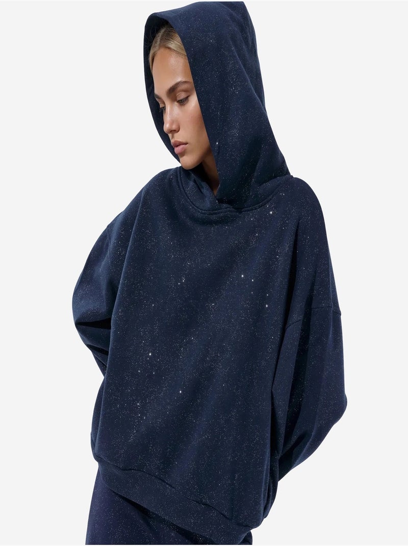 Sweatshirt femme en mélange de coton busem Bleu marine - Kiabi