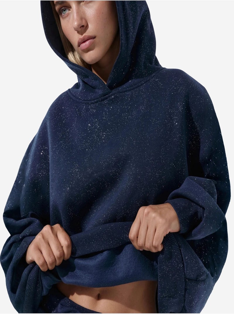 Sweatshirt femme en mélange de coton busem Bleu marine - Kiabi