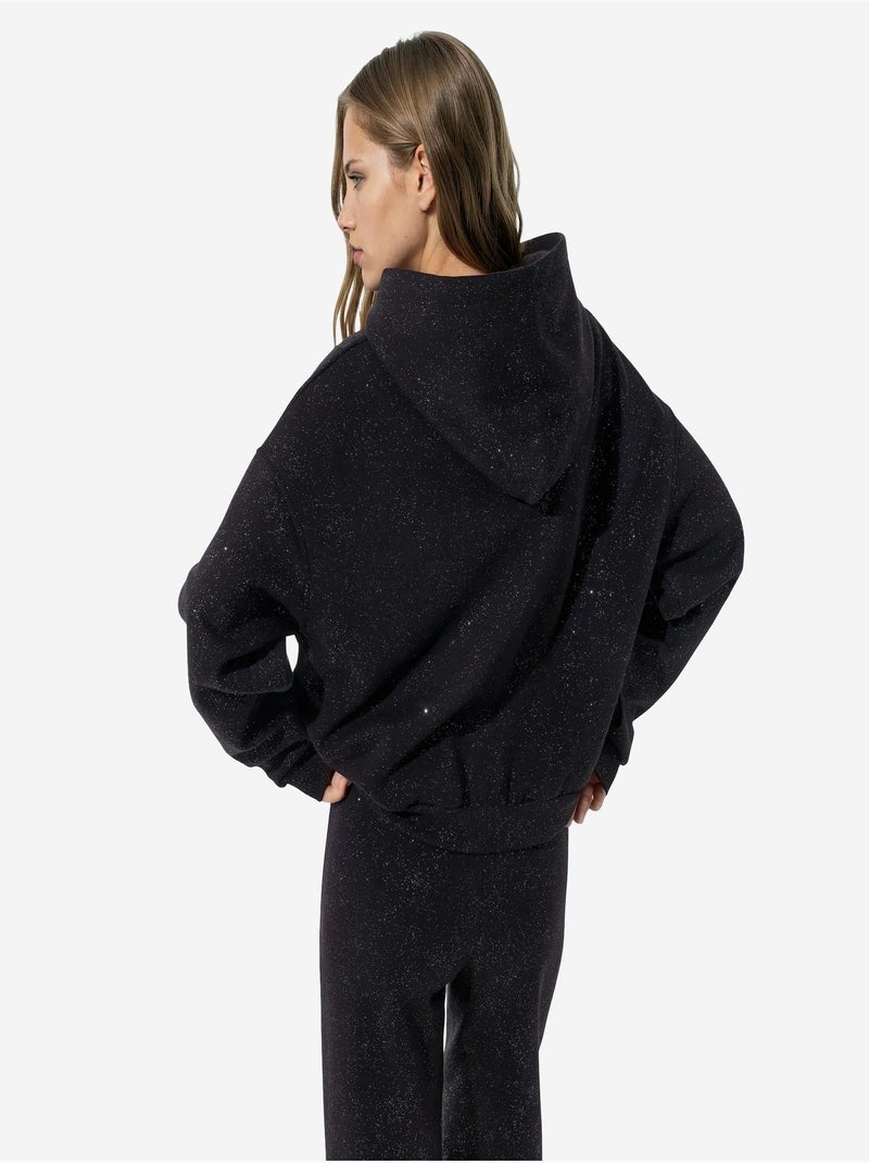 Sweatshirt femme en mélange de coton busem Noir - Kiabi