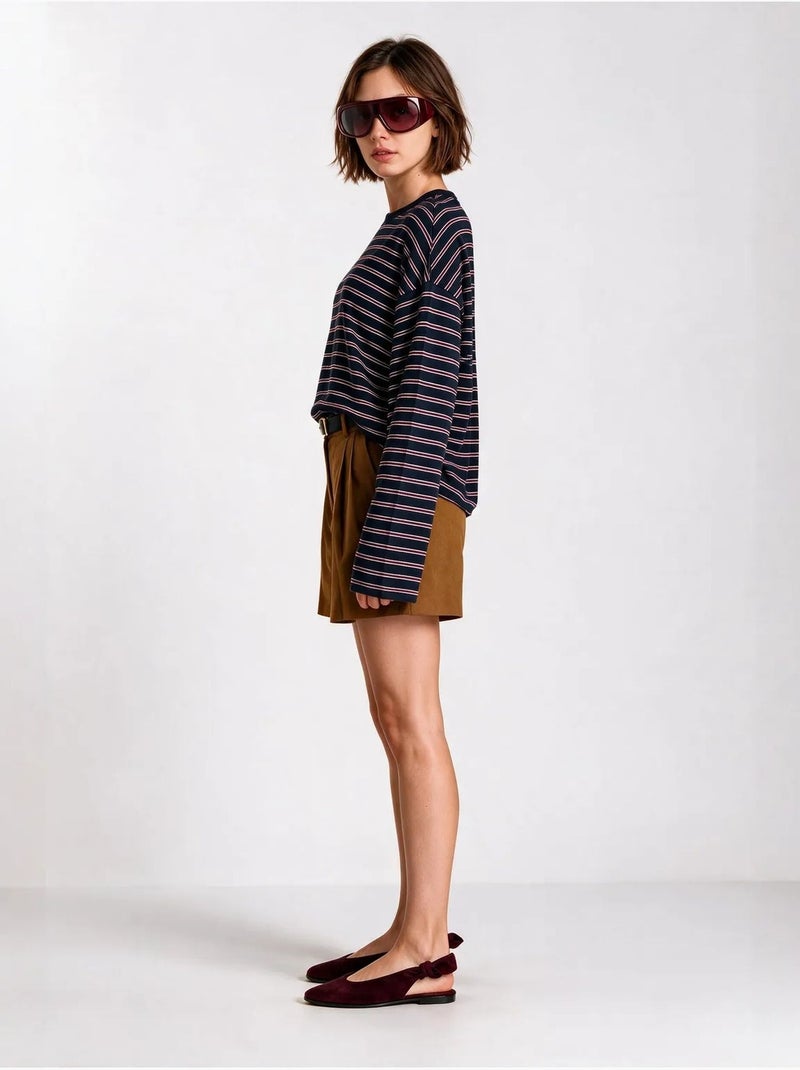 Sweatshirt femme istanbul Bleu marine - Kiabi