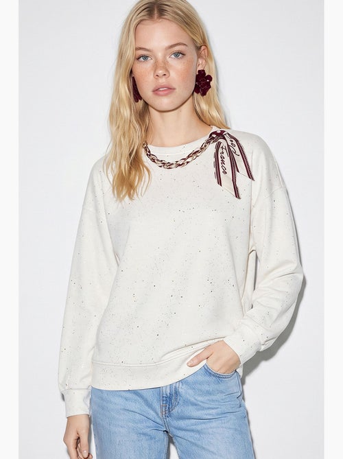 Sweatshirt femme lucci - Kiabi Sweatshirt femme lucci - Kiabi