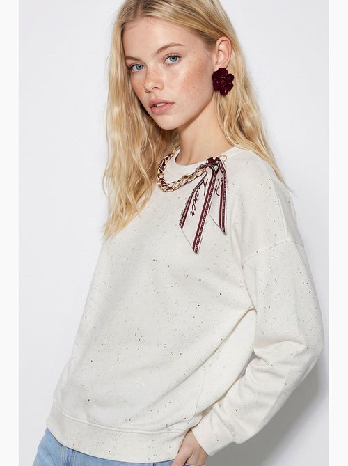 Sweatshirt femme lucci - Kiabi Sweatshirt femme lucci - Kiabi