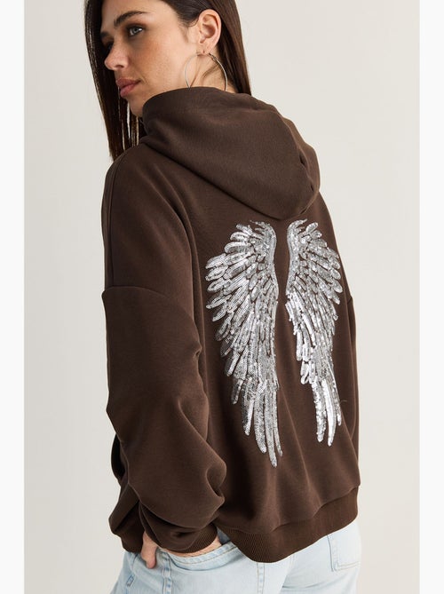 Sweatshirt femme lucci - Kiabi Sweatshirt femme lucci - Kiabi