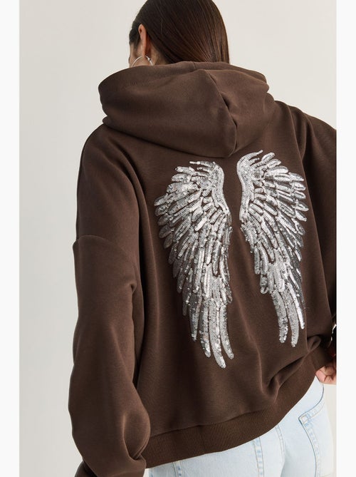 Sweatshirt femme lucci - Kiabi Sweatshirt femme lucci - Kiabi