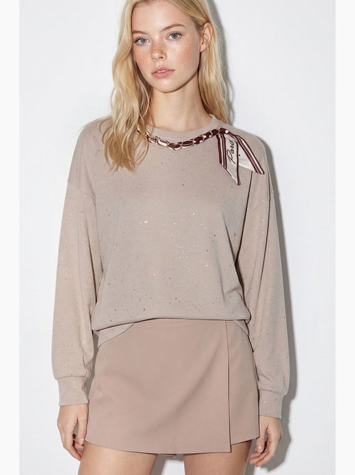 Sweatshirt femme lucci - Kiabi Sweatshirt femme lucci - Kiabi