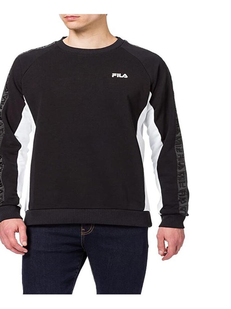 Sweatshirt 'Fila' 'Natan Crew' Noir - Kiabi