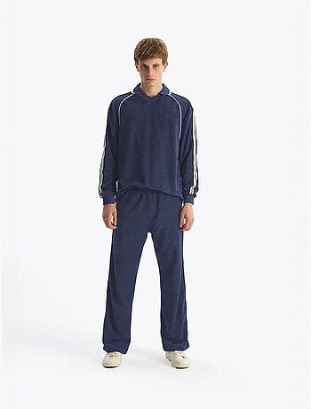 Sweatshirt homme coupe regular à col polo giesto