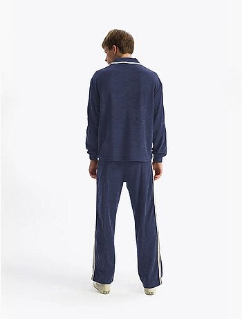Sweatshirt homme coupe regular à col polo giesto