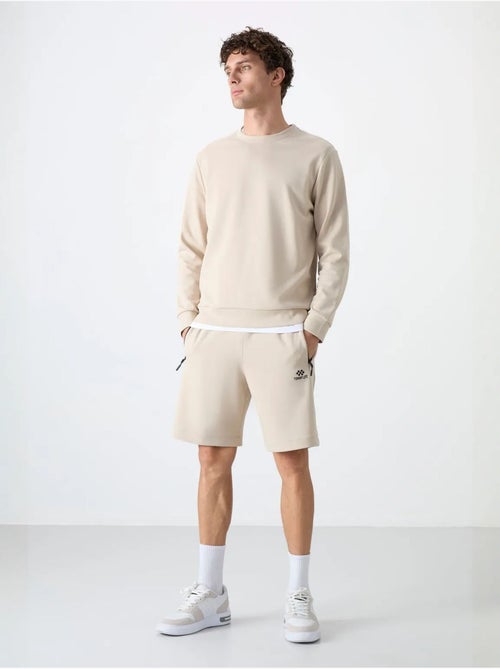 Sweatshirt homme uni à col rond tommy - Kiabi