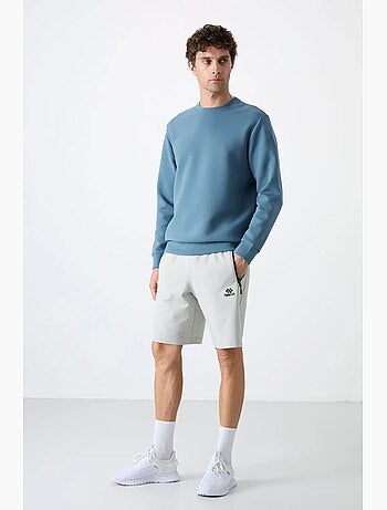 Sweatshirt homme uni à col rond tommy