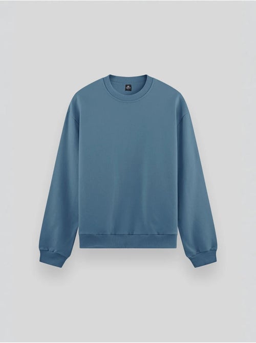 Sweatshirt homme uni à col rond tommy - Kiabi