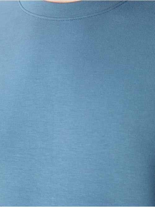 Sweatshirt homme uni à col rond tommy - Kiabi