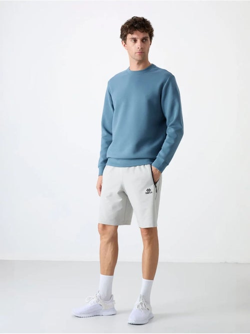 Sweatshirt homme uni à col rond tommy - Kiabi