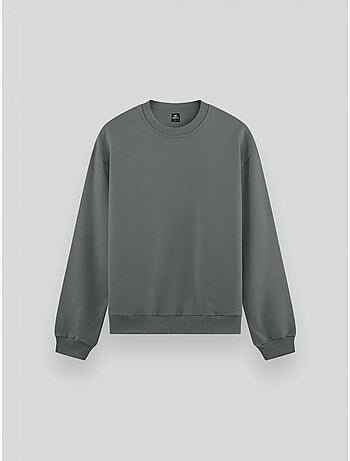 Sweatshirt homme uni à col rond tommy