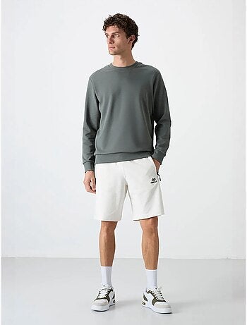 Sweatshirt homme uni à col rond tommy