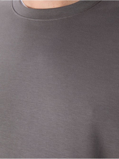 Sweatshirt homme uni à col rond tommy - Kiabi