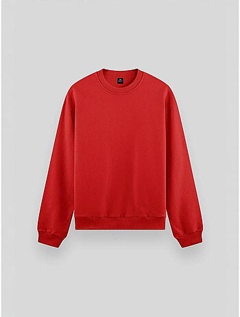 Sweatshirt homme uni à col rond tommy