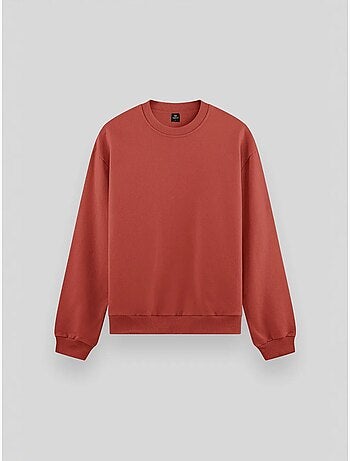Sweatshirt homme uni à col rond tommy