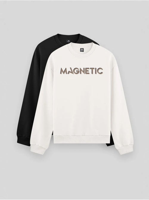 Sweatshirt imprimé à col rond tommy - Kiabi Sweatshirt imprimé à col rond tommy - Kiabi