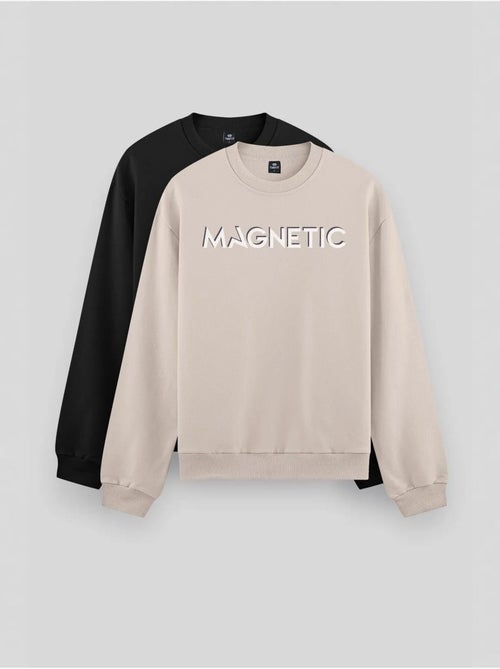 Sweatshirt imprimé à col rond tommy - Kiabi Sweatshirt imprimé à col rond tommy - Kiabi