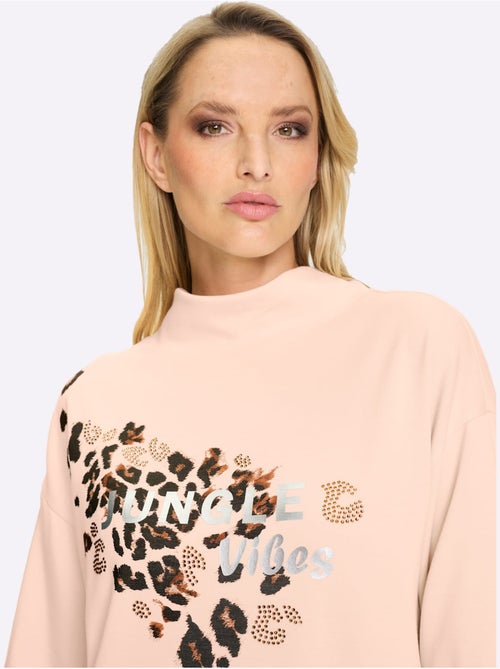Sweatshirt Imprimé Animal - Taille Standard - Helline - Kiabi