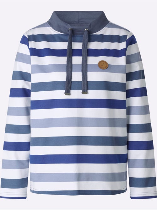 Sweatshirt intérieur gratté - taille standard - witt - Kiabi Sweatshirt intérieur gratté - taille standard - witt - Kiabi