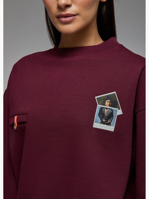 Sweatshirt ishi medusa lenny femme - sae paris - Kiabi Sweatshirt ishi medusa lenny femme - sae paris - Kiabi