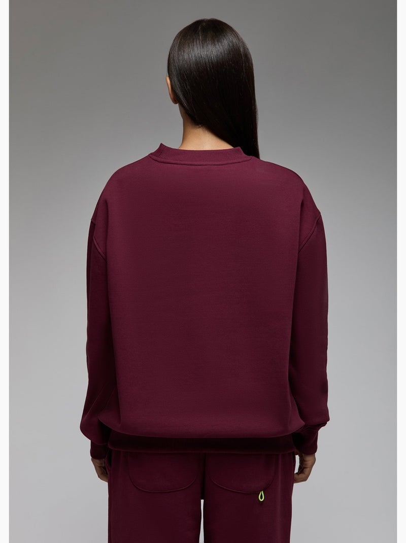 Sweatshirt ishi medusa lenny  femme - sae paris Bordeaux - Kiabi