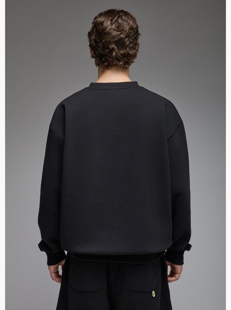 Sweatshirt ishi mickey mao  homme - sae paris Noir - Kiabi