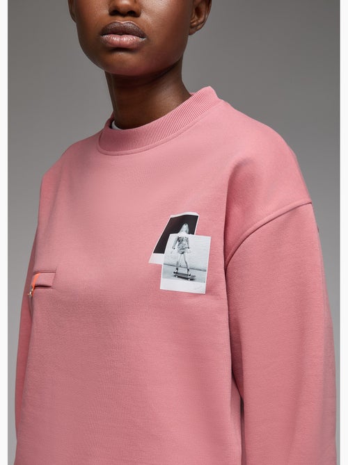 Sweatshirt ishi skate moss  femme - sae paris - Kiabi