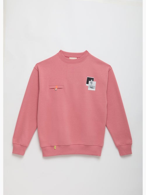 Sweatshirt ishi skate moss  femme - sae paris - Kiabi