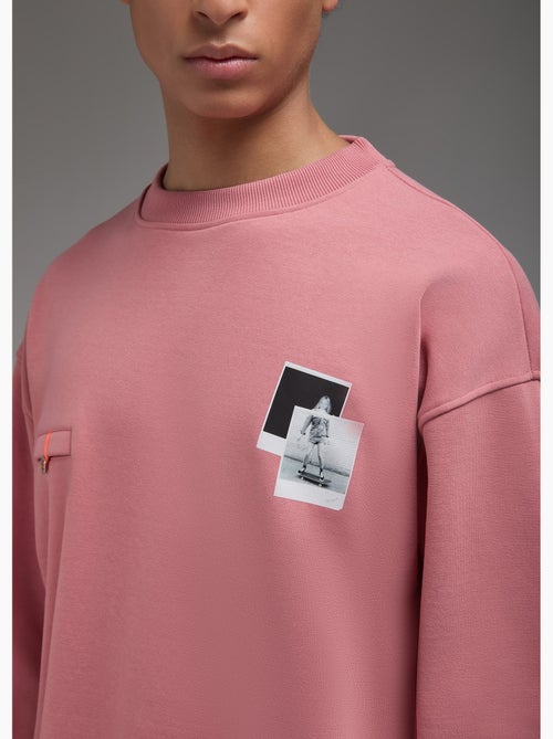 Sweatshirt ishi skate moss  homme - sae paris - Kiabi