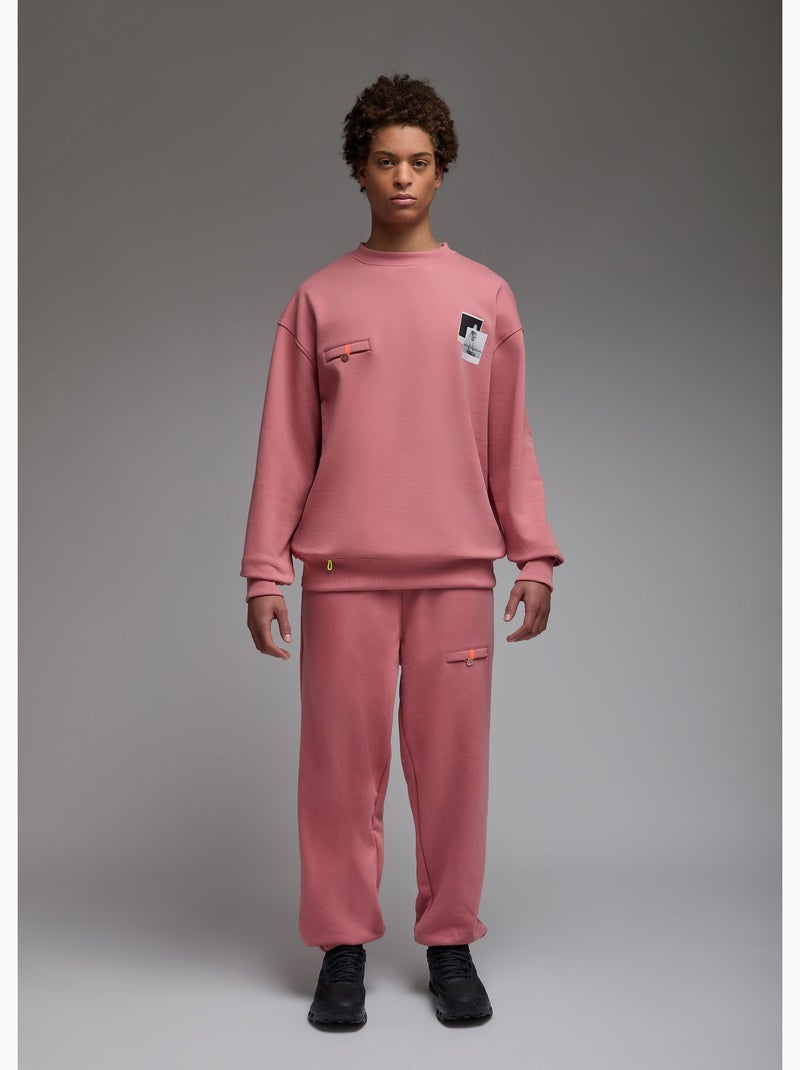 Sweatshirt ishi skate moss  homme - sae paris Rose - Kiabi
