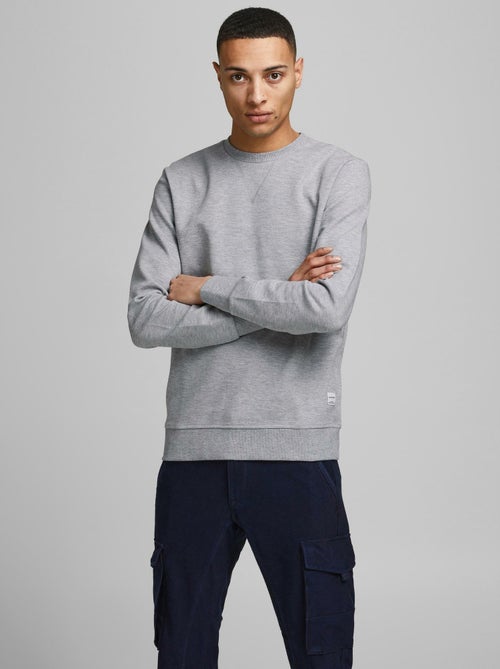 Sweatshirt Jack & Jones Basic Crew Neck - Kiabi