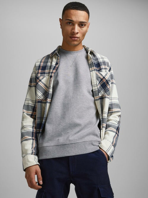 Sweatshirt Jack & Jones Basic Crew Neck - Kiabi