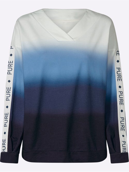 Sweatshirt Joli Dégradé De Couleurs - Taille Standard - helline - Kiabi