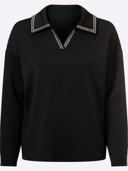 Sweatshirt Jolis Rivets Fantaisie - Taille Standard - helline - Kiabi