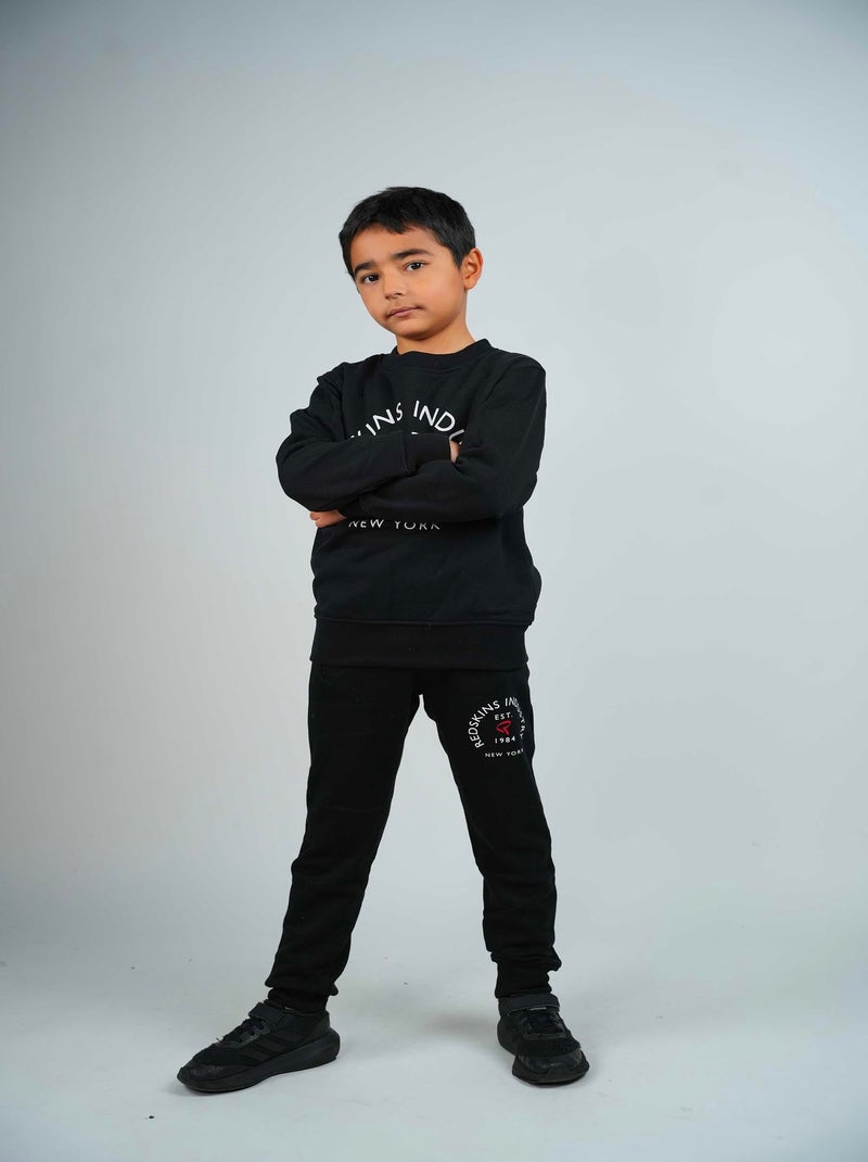 Sweatshirt Junior  4103 Redskins Noir - Kiabi
